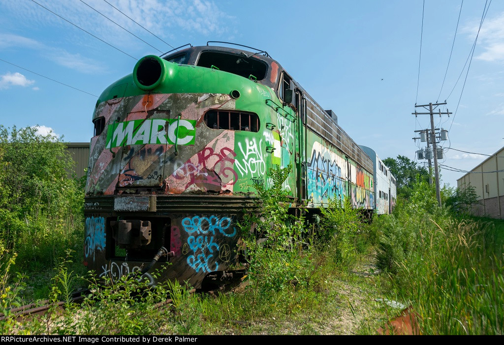 MARC 91 Abandoned in Bensenville